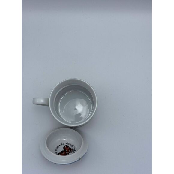 Center Street Design Be Warm Snowman Mug Lori Gardner Coffee Cup with Lid Cover - Picture 6 of 8